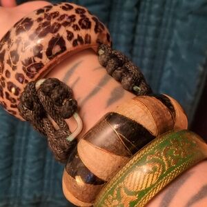 Bangles and Chunky Bracelet